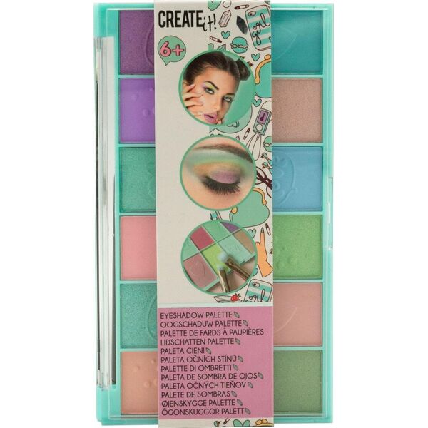 Create it! CREATE IT! paleta cieni d/powiek ziel 84518C 08762