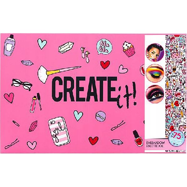 Create it! CREATE IT! paleta cieni do powiek XXL 84575 /6