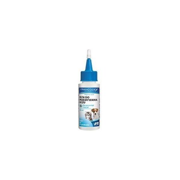 Francodex PL Płyn do czyszczenia oczu dla kociąt i szczeniaków 60 ml