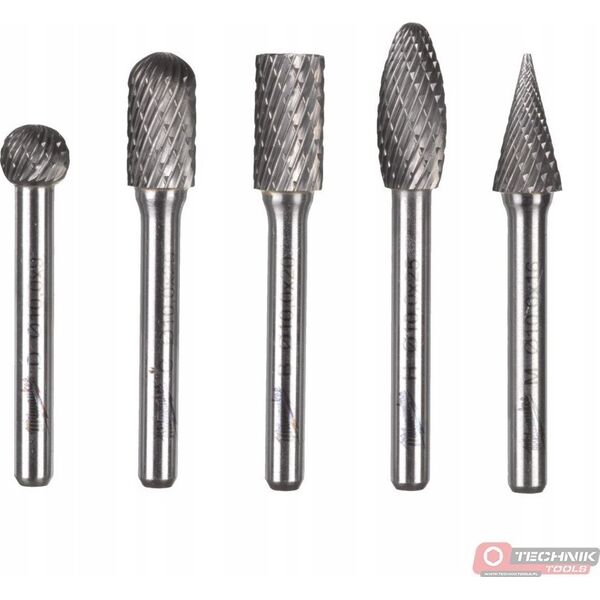 Milwaukee MILWAUKEE FREZY DO METALU 6 x 12,7mm TCT ZESTAW 5szt.