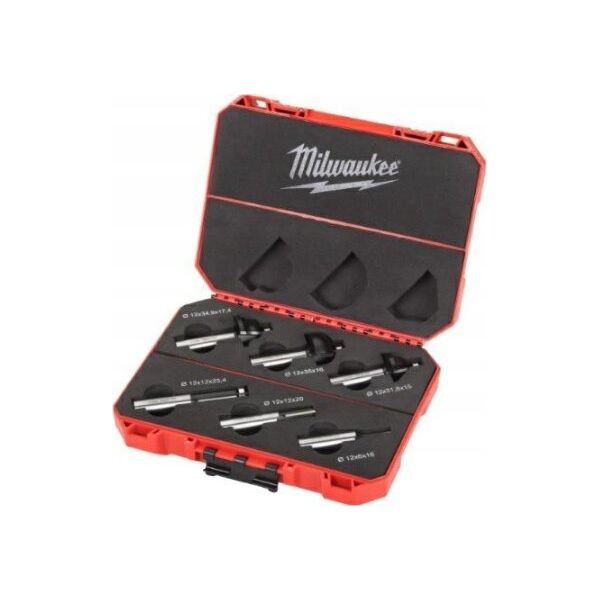 Milwaukee MILWAUKEE FREZY DO DREWNA 12mm  6szt.