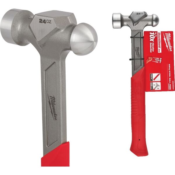 Sourcing MILWAUKEE STEEL HAMMER WITH BALL TOE 680g