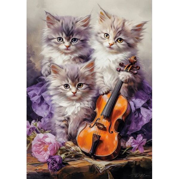 Castorland Puzzle 500 Musical Kittens CASTOR