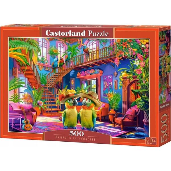 Castorland Puzzle 500 Parrots in Paradise CASTOR