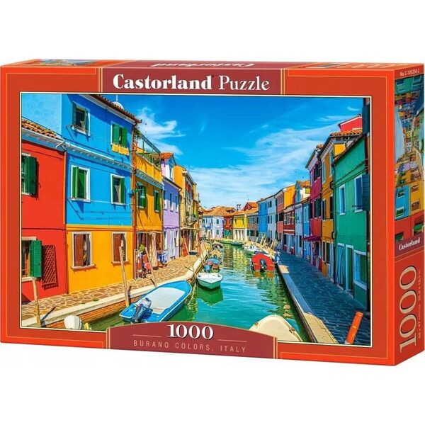 Castorland Puzzle 1000 Burano Colors, Italy CASTOR