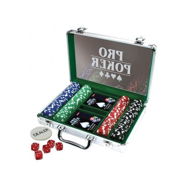 Tactic Gra Pro Poker Alu Suit 200 żetonow