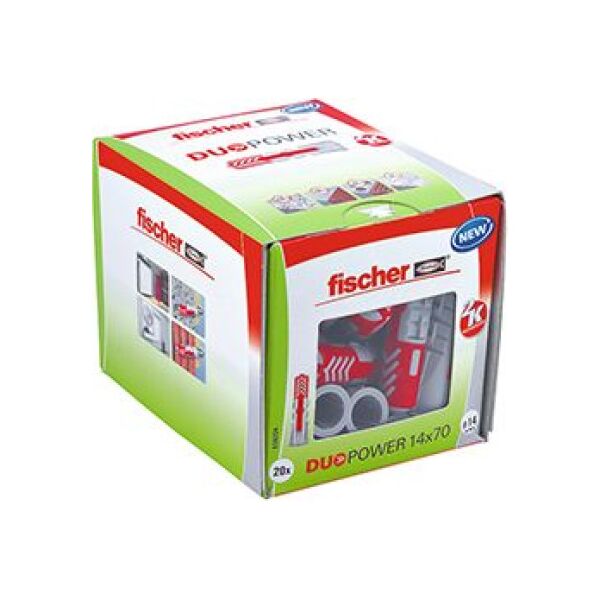 Fischer Kołek DuoPower 14 x 70mm 20szt. (538254)