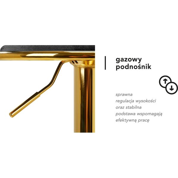 Activeshop 4Rico Hoker barowy QS-B313a aksamit szary
