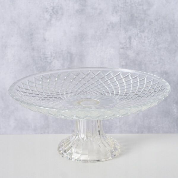 Γυάλινη βάση κέικ Boltze RUKA, Ø 20 cm 14165296 4066076338146