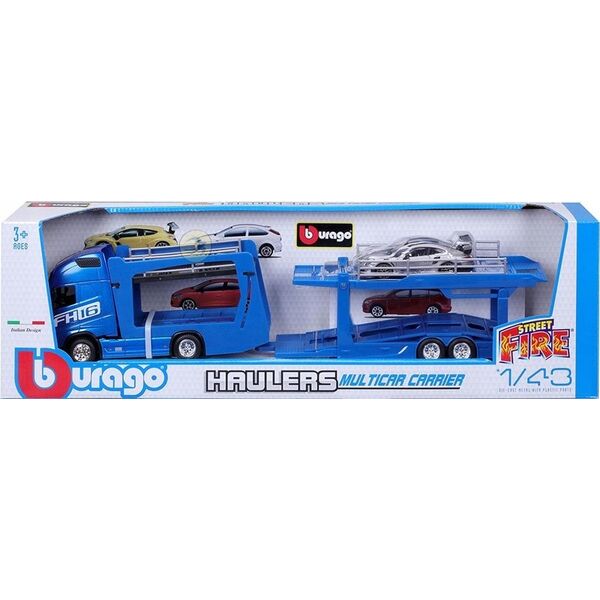 Bburago BBU 1:43 Street Fire Multicar Carrier Volvo 31463