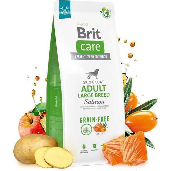 Brit BRIT CARE Dog Grain-free Adult Large Breed Salmon 12kg