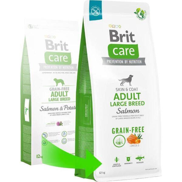 Brit BRIT CARE Dog Grain-free Adult Large Breed Salmon 12kg