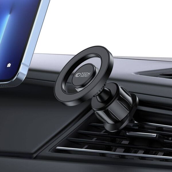 Tech-Protect Uchwyt samochodowy MagSafe Tech-protect N51 Magnetic Dashboard & Vent Car Mount Black
