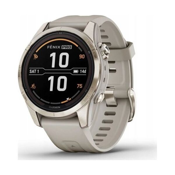 Zegarek sportowy Garmin SMARTWATCH FENIX 7S PRO SOLAR/SAND/GOLD 010-02776-15 GARMIN