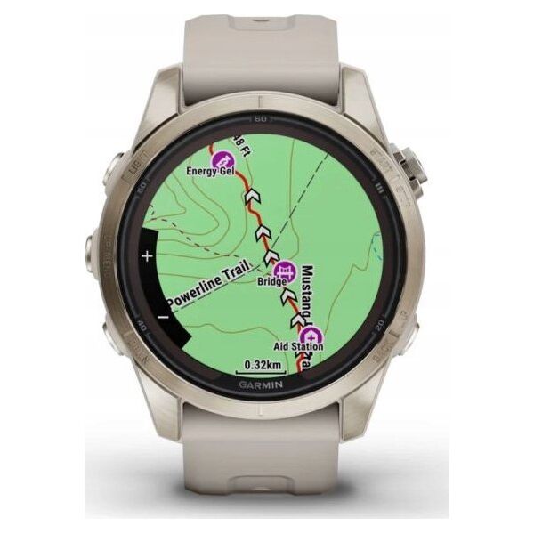Zegarek sportowy Garmin SMARTWATCH FENIX 7S PRO SOLAR/SAND/GOLD 010-02776-15 GARMIN
