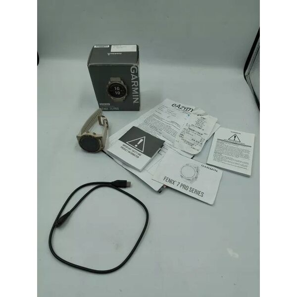 Zegarek sportowy Garmin SMARTWATCH FENIX 7S PRO SOLAR/SAND/GOLD 010-02776-15 GARMIN