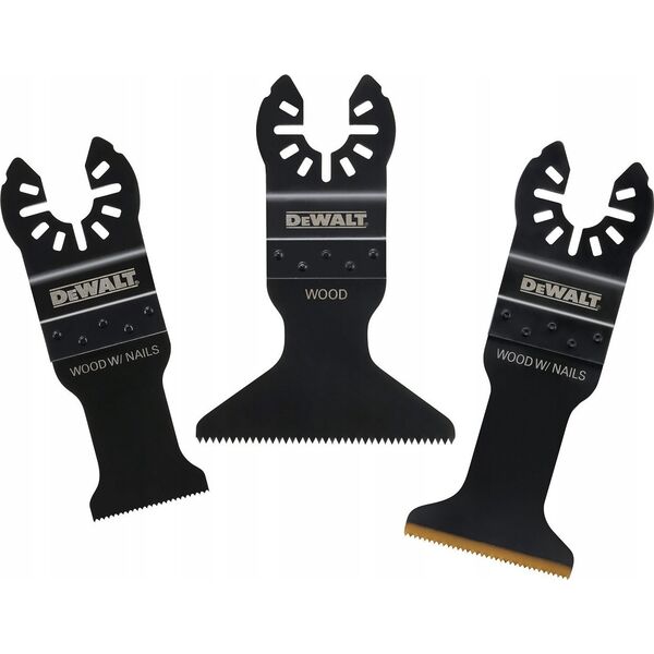 Dewalt zestaw 3 szt brzeszczoty multitool