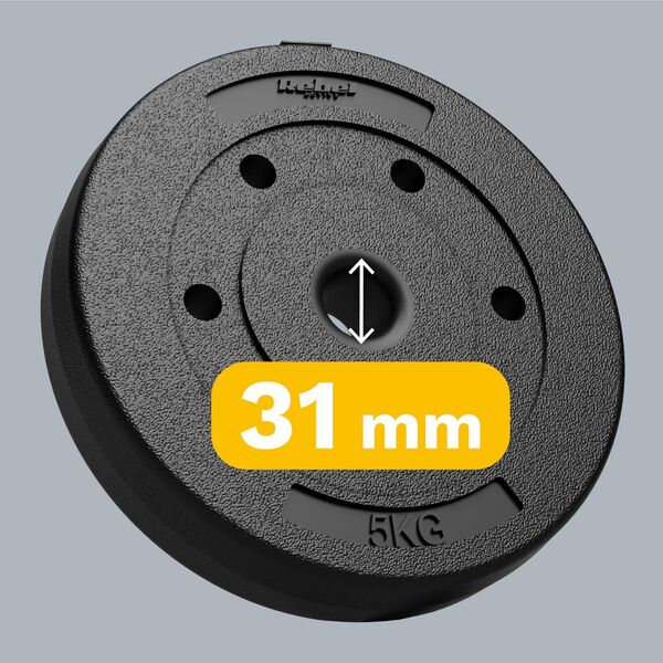 Rebel Zestaw obciążeń bitumicznych 4x5kg, otwór 31mm,  REBEL ACTIVE