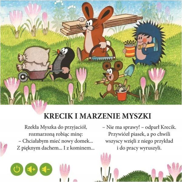 Czytaj z Albikiem Miniksiążka Krecikowe opowiastki 2+