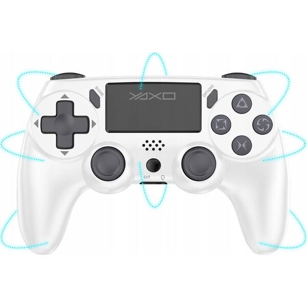 Pad Yaxo Pad YAXO Viper Strike bezprzewodowy do SONY, PS4, PS3, PC, ANDROID biały one size