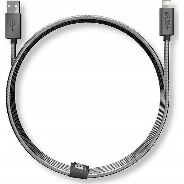 Kabel USB NEXT ONE NEXT ONE Kabel Metallic USB-A / Lightning MFi 1 m space gray