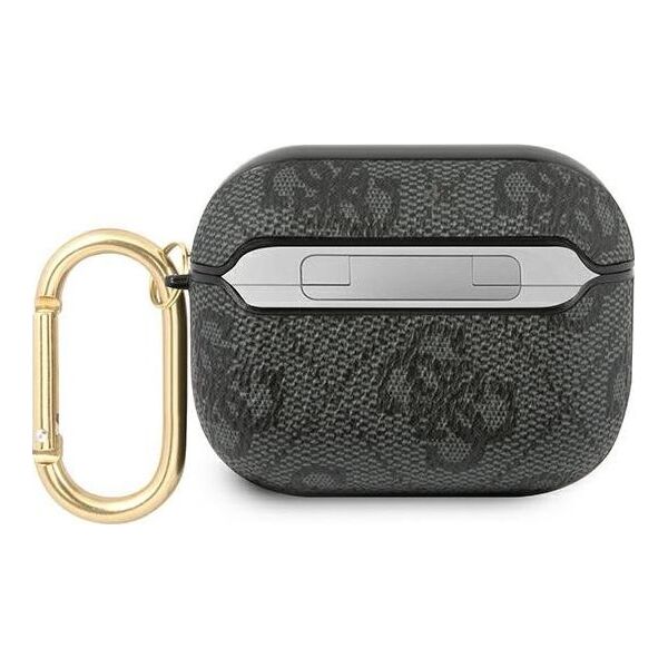 Guess Etui ochronne GUAP4GSMK 4G Script Metal Collection do AirPods Pro szare