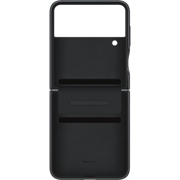Samsung Samsung Flap Leather Cover Galaxy Z Flip4, black