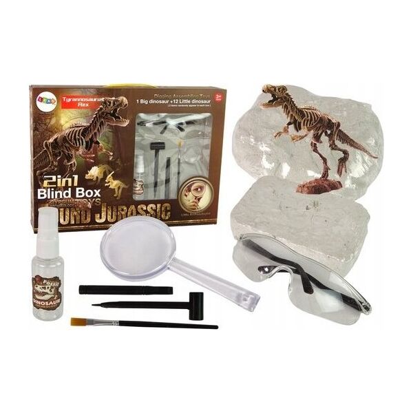 LeanToys Zestaw archeologa Wykopaliska Dinozaur Tyranozaur