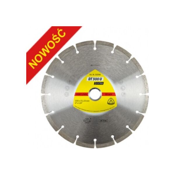 Klingspor Tarcza tnąca diamentowa segmentowa DT 300U 230mm (325348)