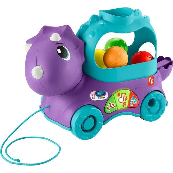 Fisher Price Zabawka interaktywna Dinu podskakujšce piłeczki