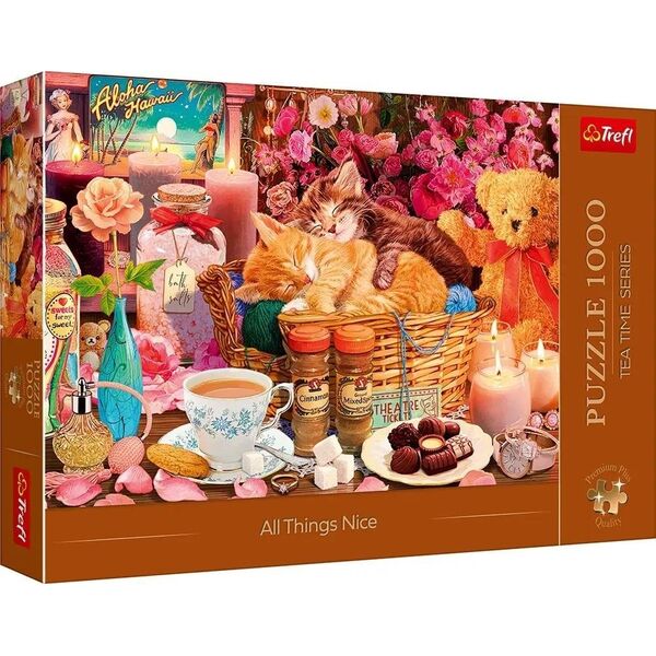 Trefl Puzzle 1000 elementów Premium Wszystko co przyjemne