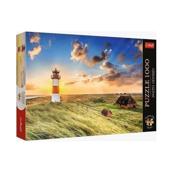 Trefl Puzzle 1000 elementów Premium Plus Latarnia w List Niemcy
