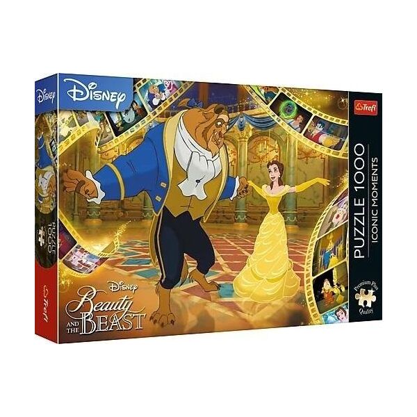 Trefl Puzzle 1000 elementów Premium Plus Piękna i Bestia
