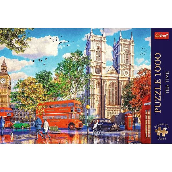 Trefl Puzzle 1000el Premium Plus Tea time: Widok na Londyn 10805 Trefl