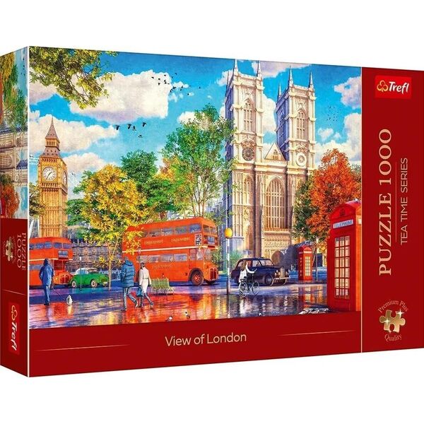 Trefl Puzzle 1000el Premium Plus Tea time: Widok na Londyn 10805 Trefl