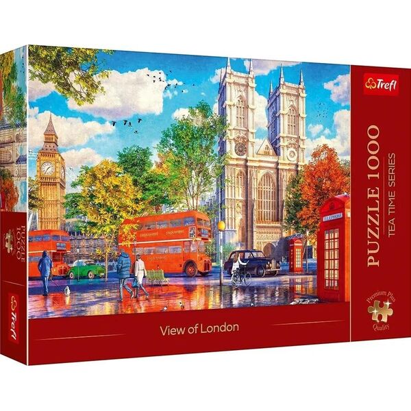 Trefl Puzzle 1000el Premium Plus Tea time: Widok na Londyn 10805 Trefl