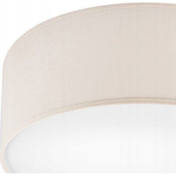 Lampa sufitowa Lamkur Lamkur Chester 48062 plafon lampa sufitowa koło 2x60W E27 kremowy/biały