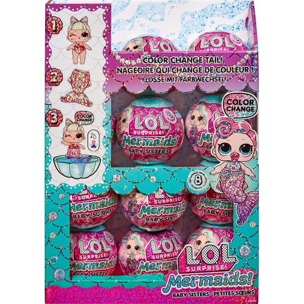 MGA L.O.L. doll Mermaid baby sisters