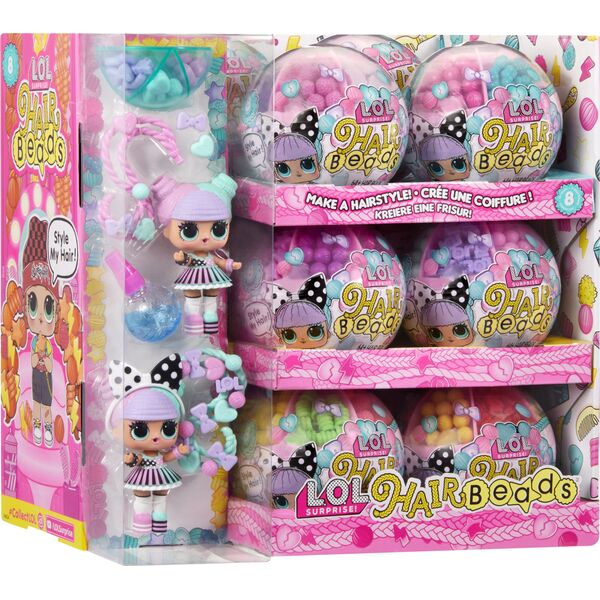 MGA L.O.L. doll Hair Beads Tots 5cm