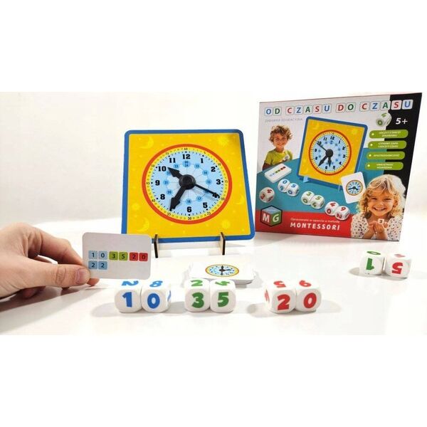 Multigra Gra Montessori Od czasu do czasu Nauka czasu 05921