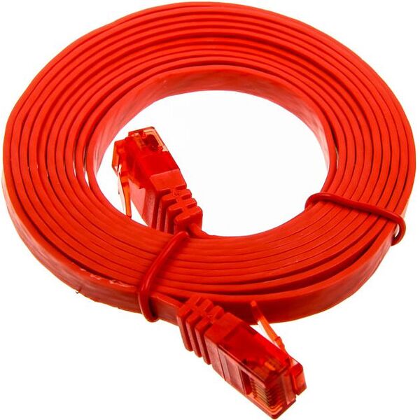 InLine 1,5m kabel sieciowy U/UTP 1000 Mbit Cat.6 RJ45 czerwony (71614R)