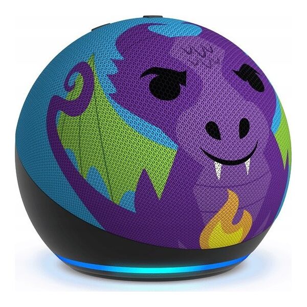 Głośnik Amazon Amazon Echo Dot Kids (5.Gen), Amazon Alexa, Spheric, Multicolour, German, English, Spanish, French, Italian, Android, Fire OS, 4.4 cm