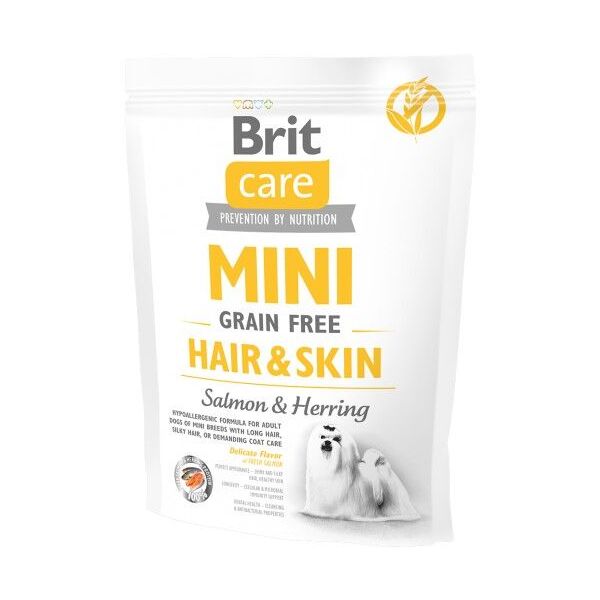 Brit Care Pies 400g Mini Adult Hair Skin