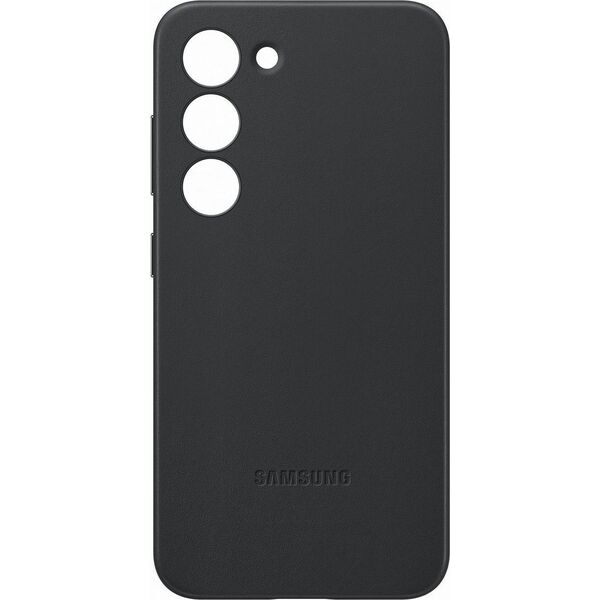 Samsung Etui Samsung Leather Case do Galaxy S23 Czarne