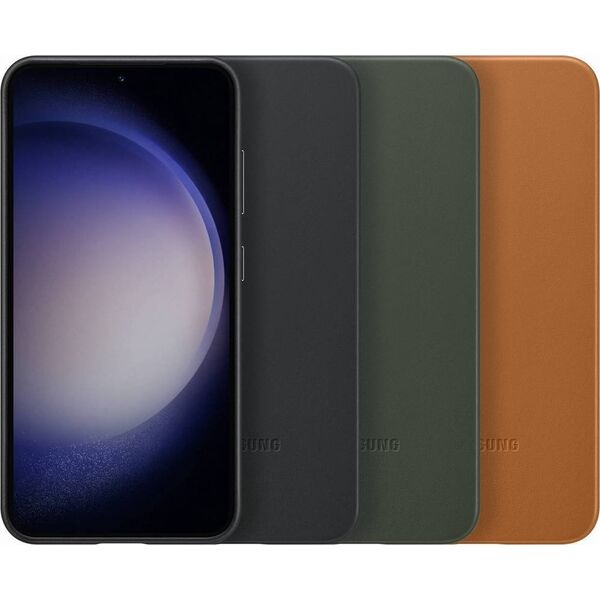 Samsung Etui Samsung Leather Case do Galaxy S23 Czarne