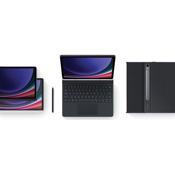 Etui na tablet Samsung Samsung EF-BX710POEGWW Tab S9 / S9 FE Smart Book Cover pomarańczowy