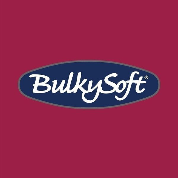 Bulkysoft Serwetki BulkySoft 24x24cm 2w celulozowe bordowe (100)