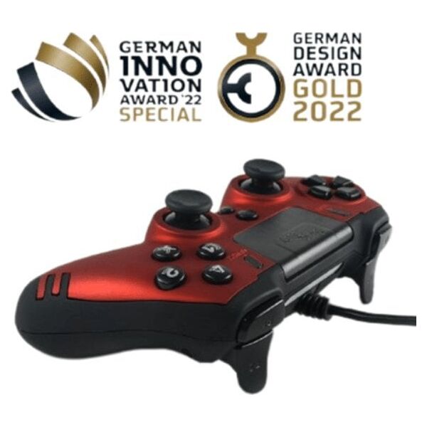 Pad SteelPlay STEELPLAY Slim Pack Wired Controller Ruby Red Multi
