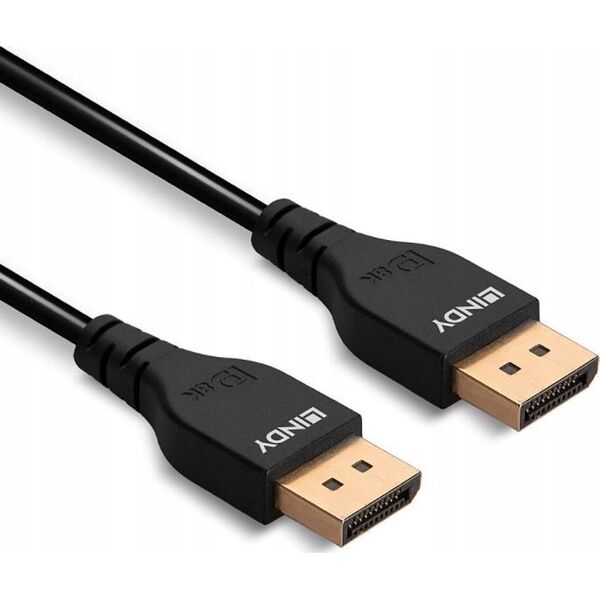 Kabel Lindy Lindy 36461 kabel DisplayPort 1 m Czarny