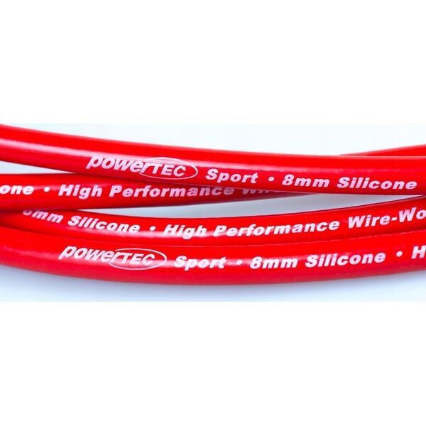 Powertec Przewody zapłonowe PowerTEC FORD MONDEO III 1.8 2.0 16V Czerwone